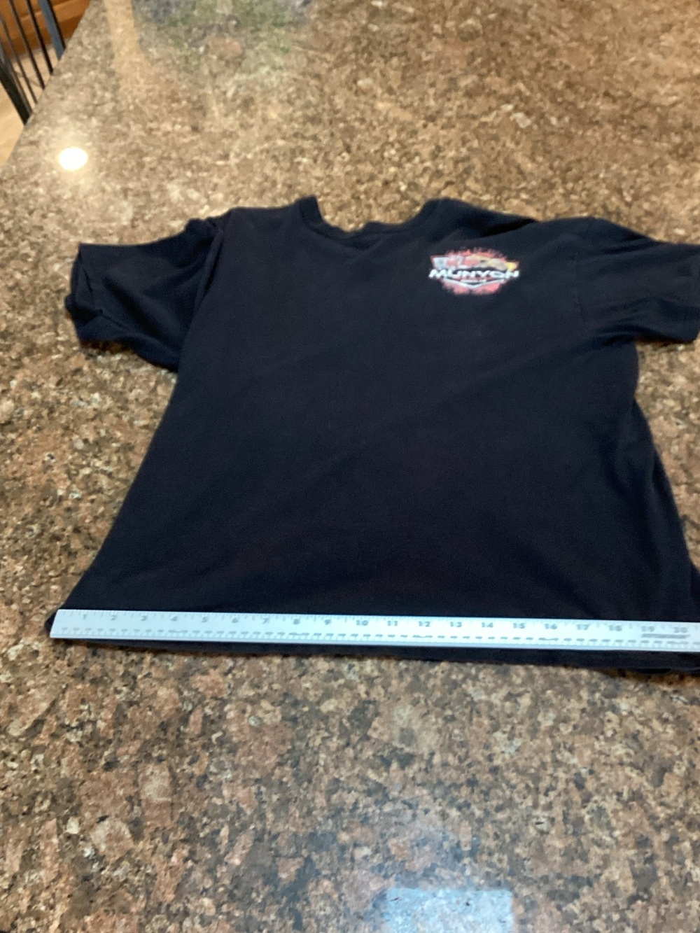 Munson Trucking, Black Graphic ,
Short-Sleeve Tee,Size Extra Large